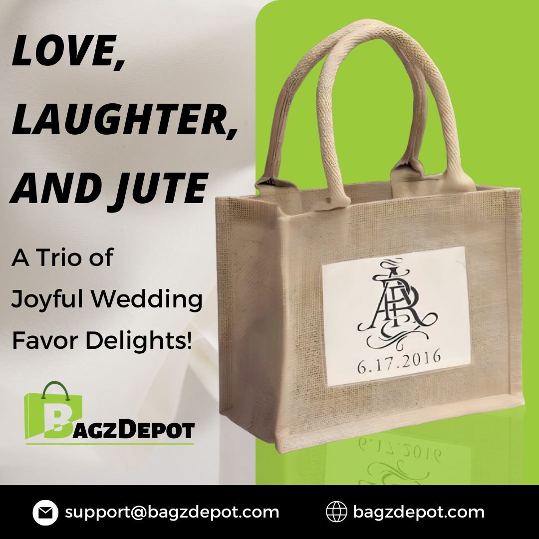 Rustic elegant Jute Bag, Birthday gifts bags, Gift Favor jute bags