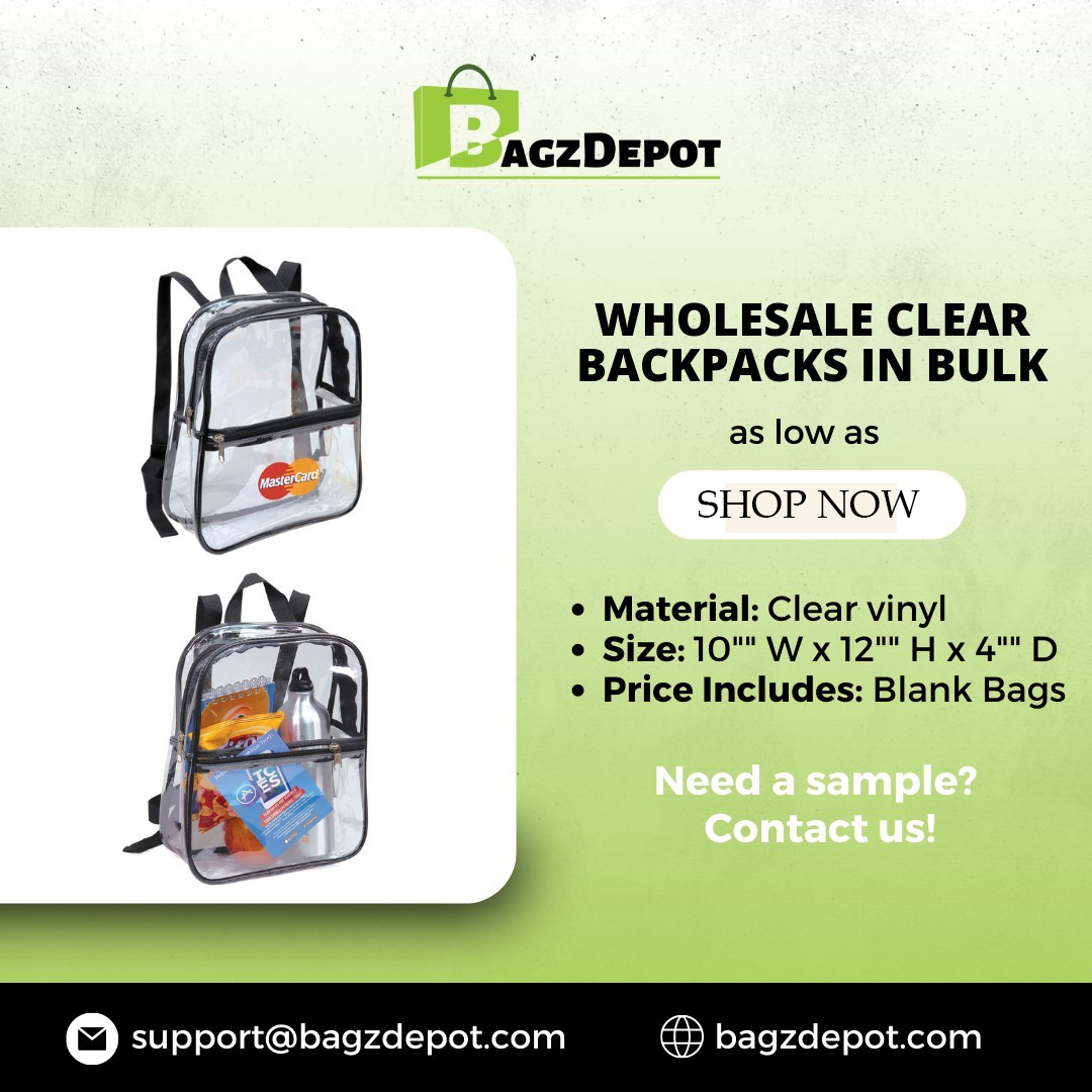Wholesale Clear Duffle Bags in Bulk